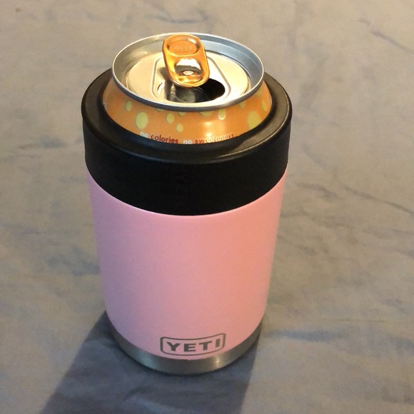 Yeti Pink Rambler Colster Can Insulator - Picture 2 of 6